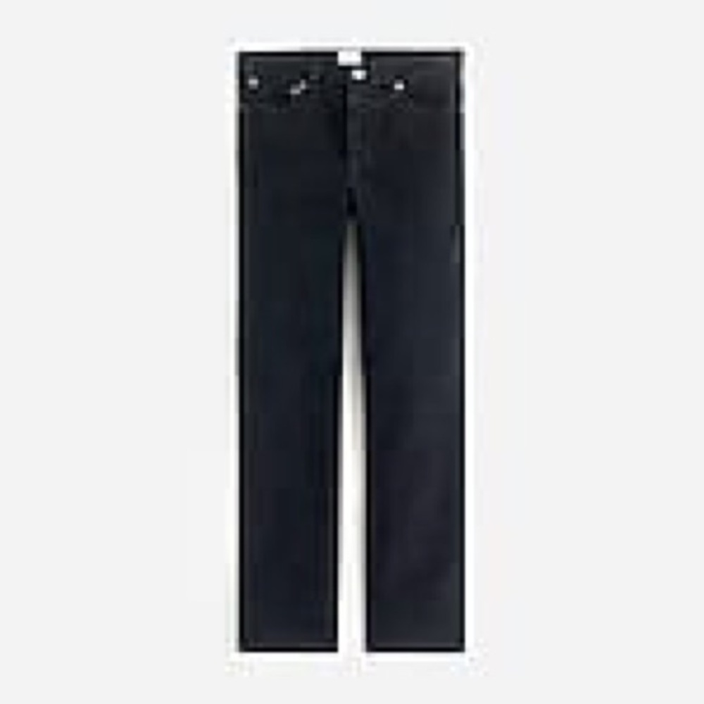 JCrew vintage straight pant cord black 29P